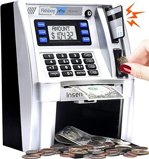 ATM Piggy Bank for Kids