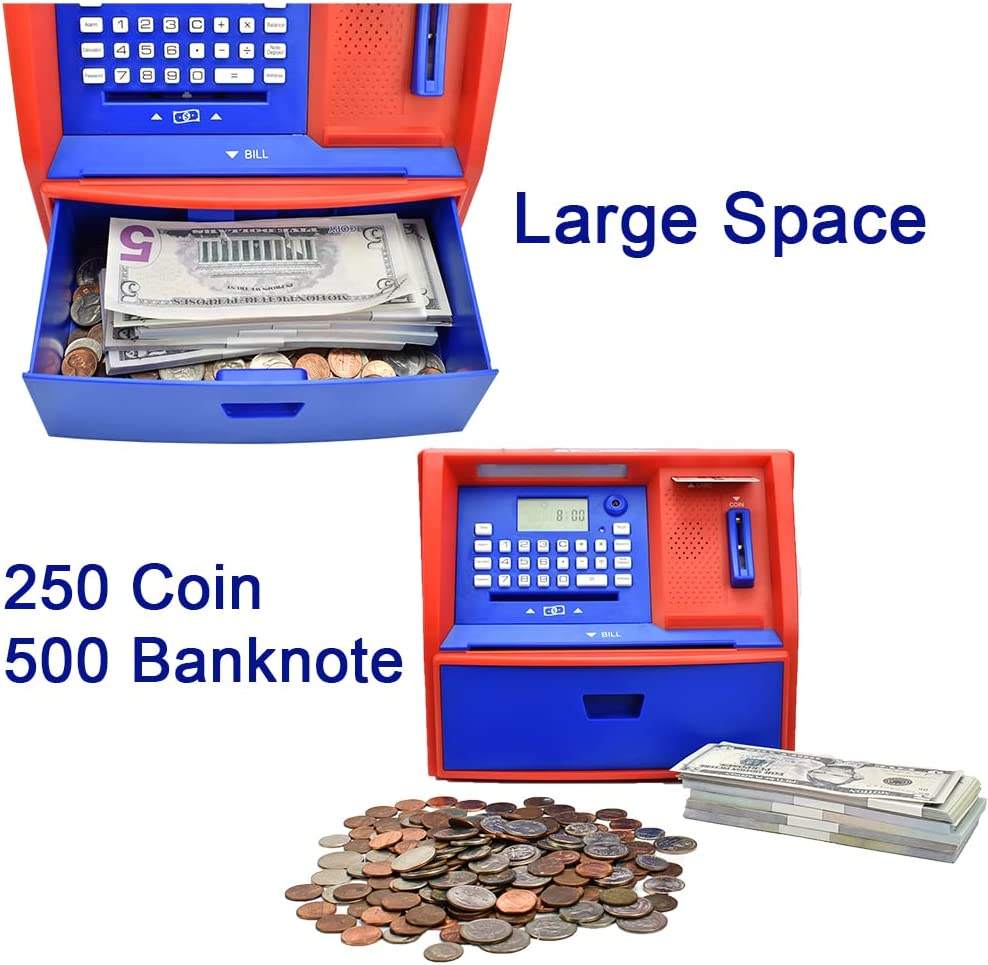 ABS Material ATM Piggy Bank for Kids