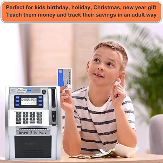 ATM Piggy Bank for Kids