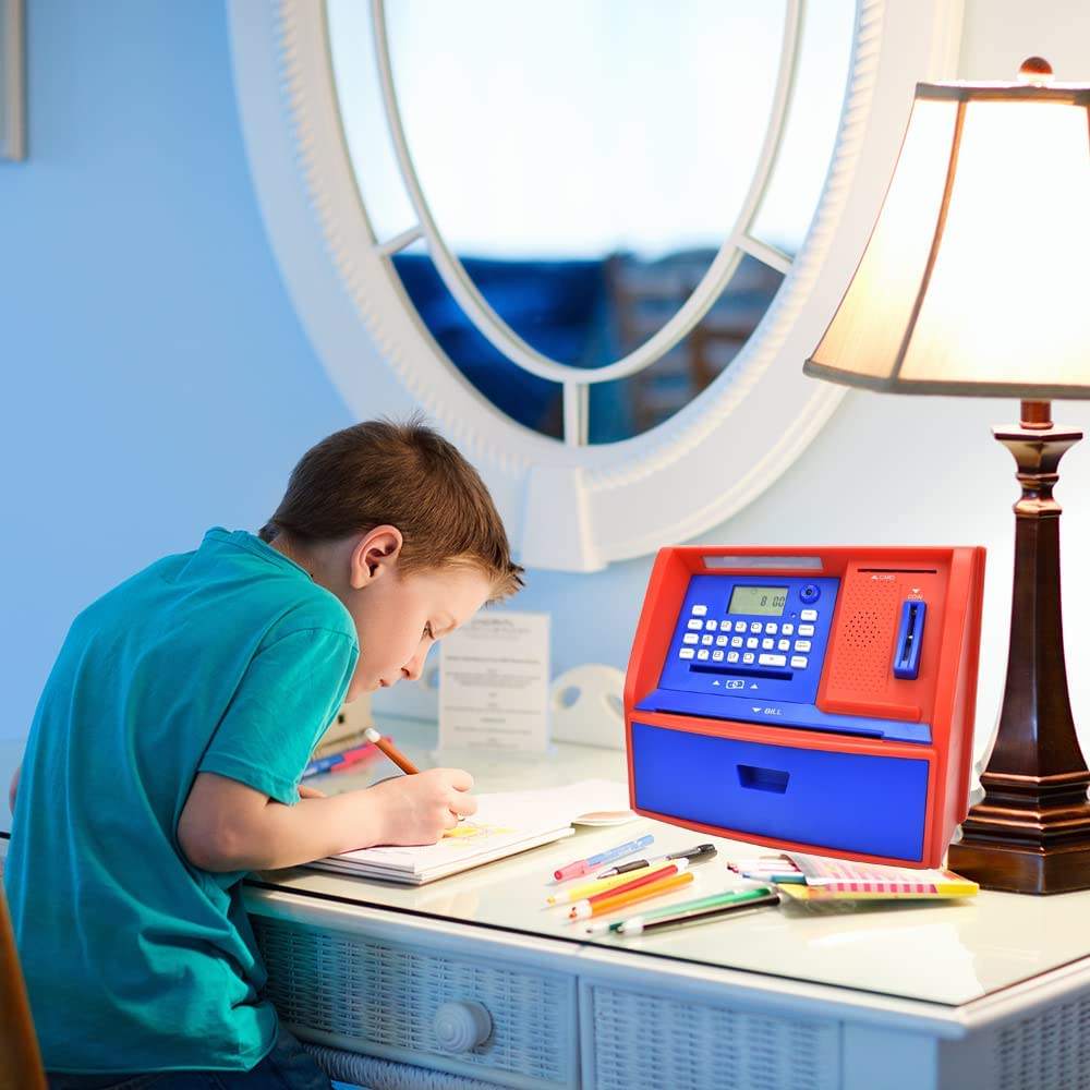 ABS Material ATM Piggy Bank for Kids