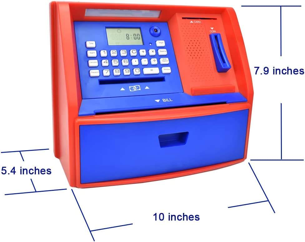 ABS Material ATM Piggy Bank for Kids