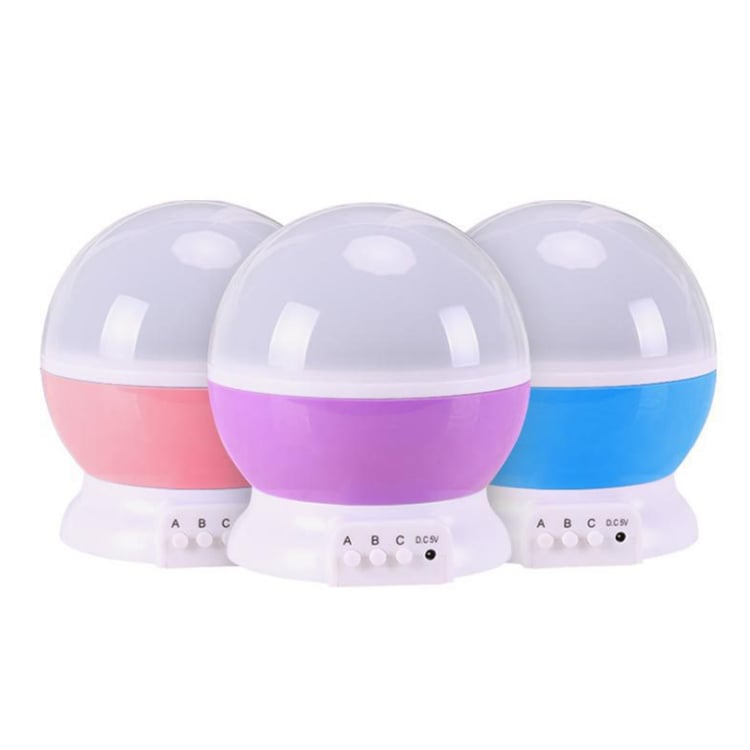 LED Decorative 360-degree Rotating Star Projector