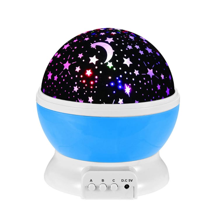 LED Decorative 360-degree Rotating Star Projector