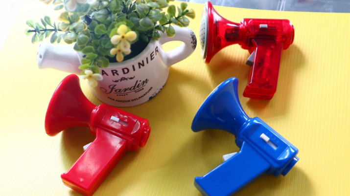 Mini ABS Voice Changer Megaphone Kids Toys 