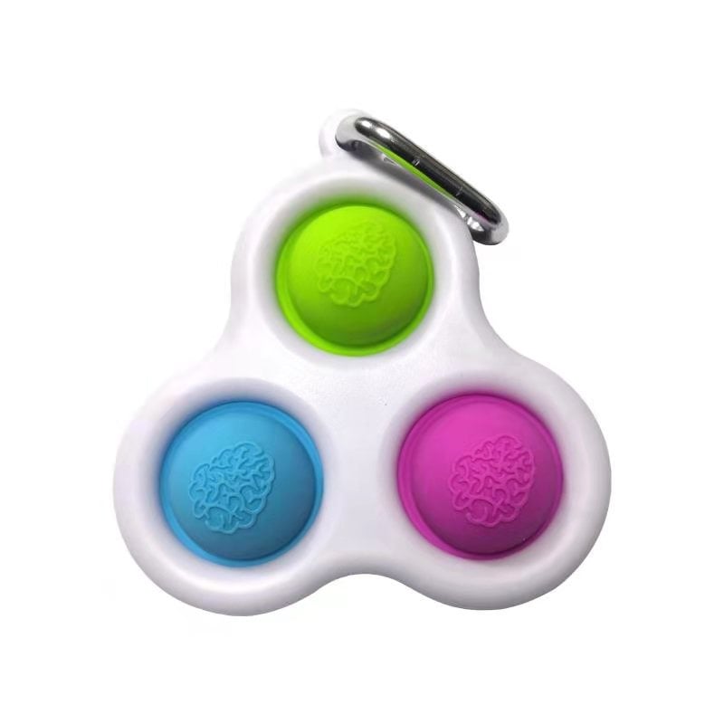 Triangle Shape Pop Up Bubble Kids Fidget Toy