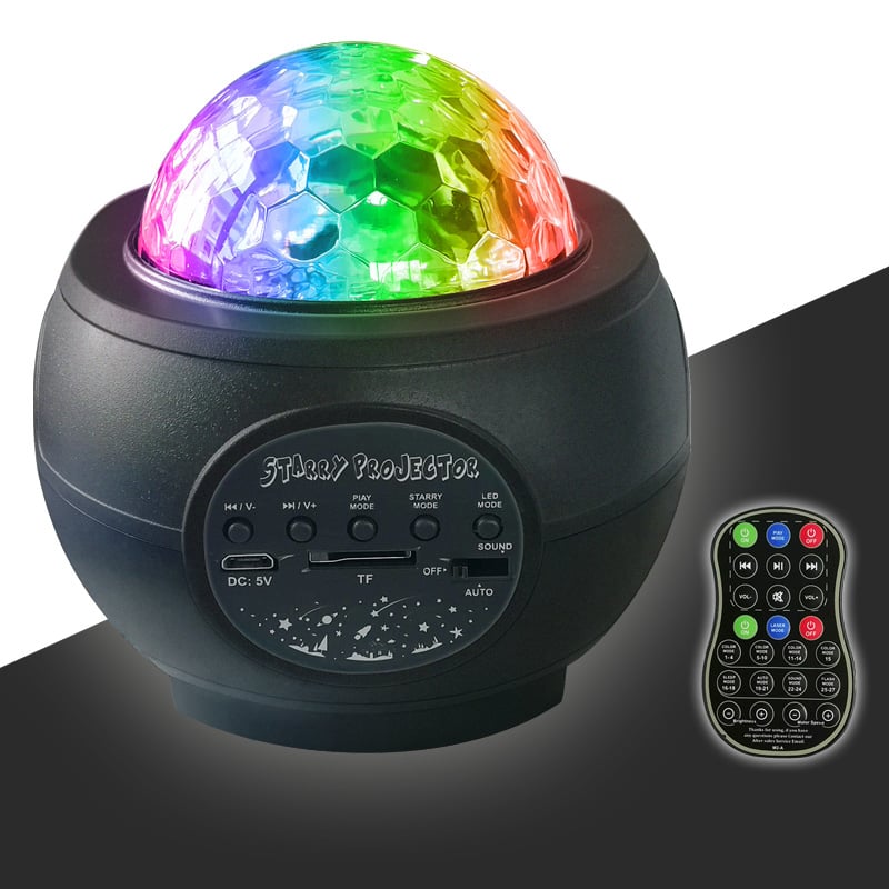 Ocean Wave Projection Lamp With Bluetooth Music Speaker