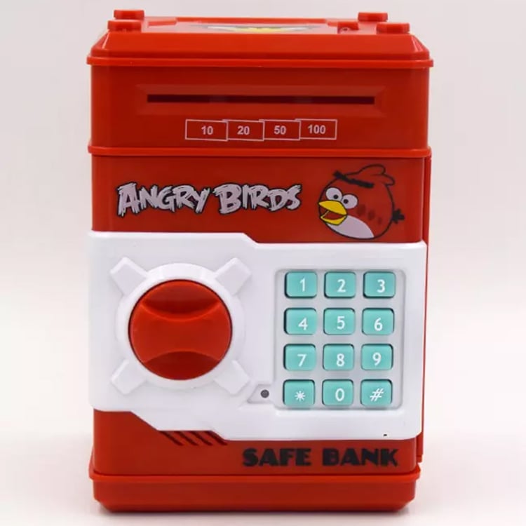 Electronic Plastic ATM Password Cash Coin Savings Box