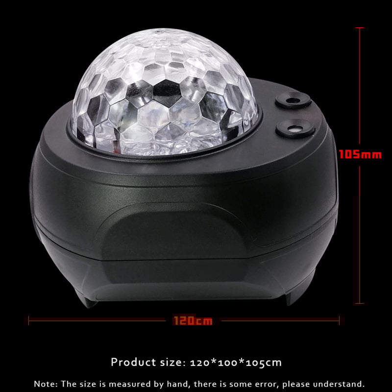 Ocean Wave Projection Lamp With Bluetooth Music Speaker
