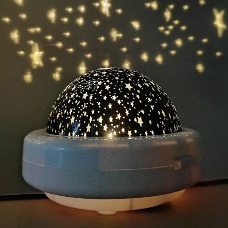 Star Moon Milky Way Projection Lamp for Children's Bedroom