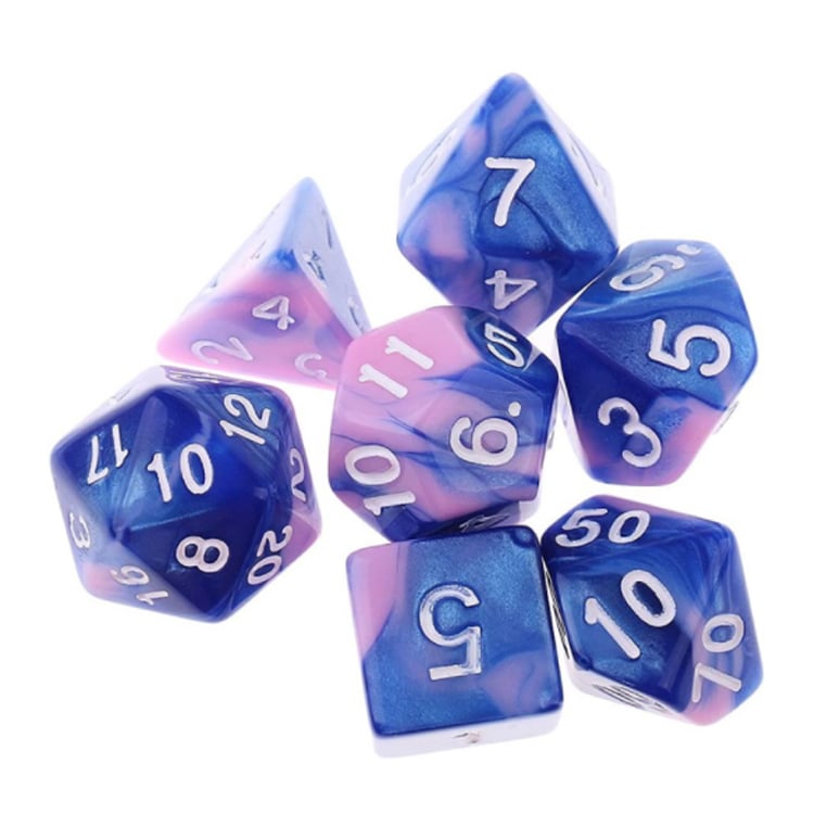Plastic Acrylic Dice