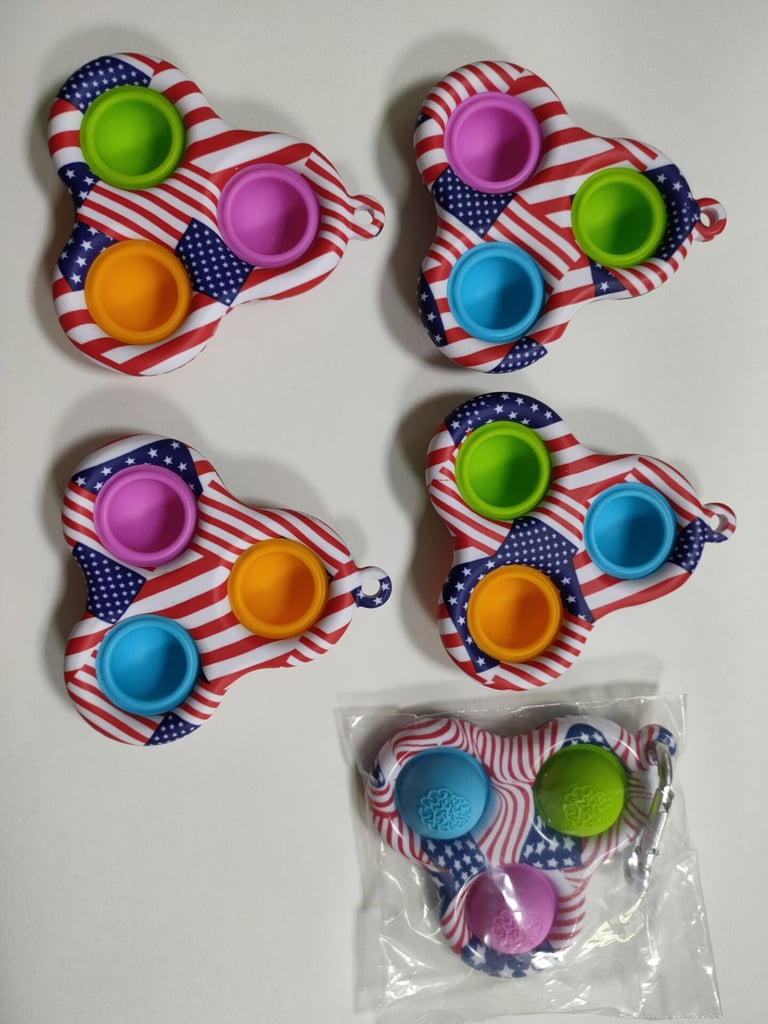 Triangle Fidget Decompression Toy for Kids and Adults