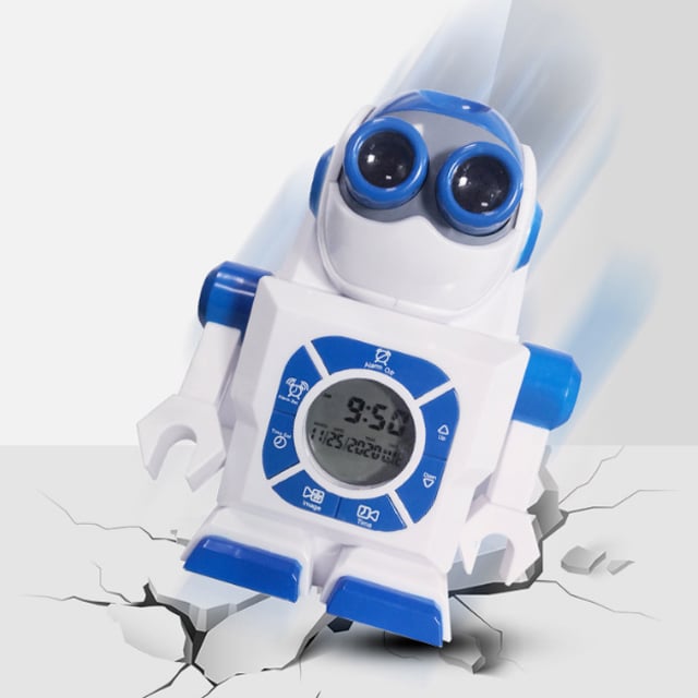 Robot Projection Alarm Clock