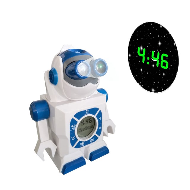 Robot Projection Alarm Clock