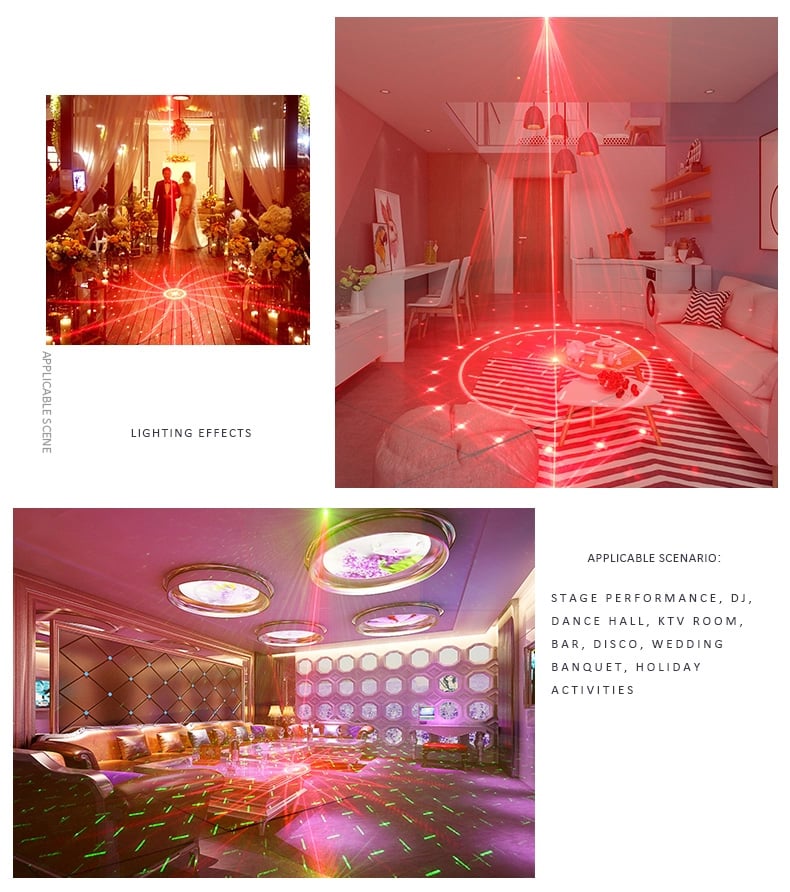 MINI UV LASER STAGE Light
