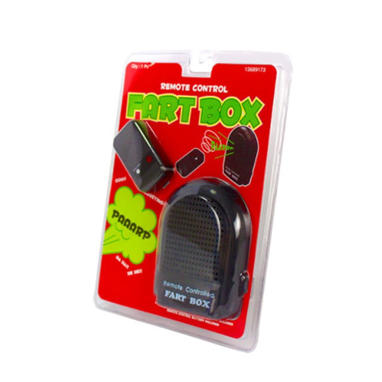 Electronic Remote Control Fart Box Funny Trick Toy 