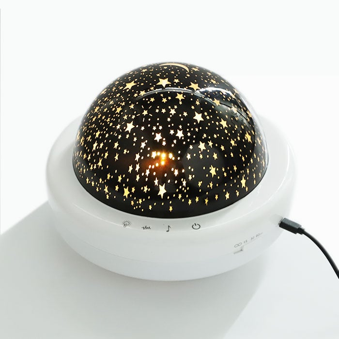 Star Moon Milky Way Projection Lamp for Children's Bedroom