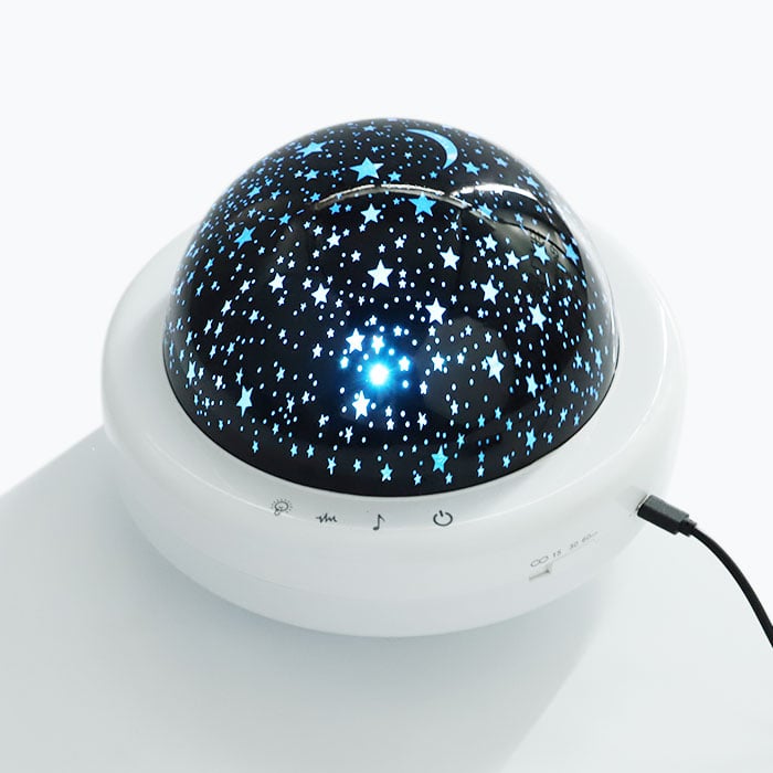 Star Moon Milky Way Projection Lamp for Children's Bedroom