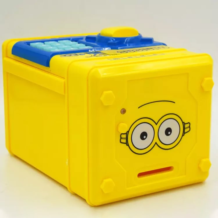 Electronic Plastic ATM Password Cash Coin Savings Box