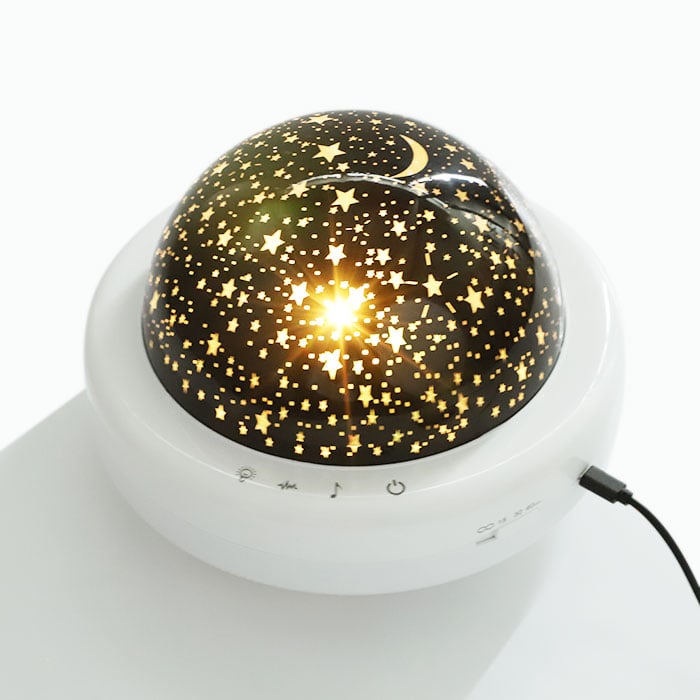 Star Moon Milky Way Projection Lamp for Children's Bedroom