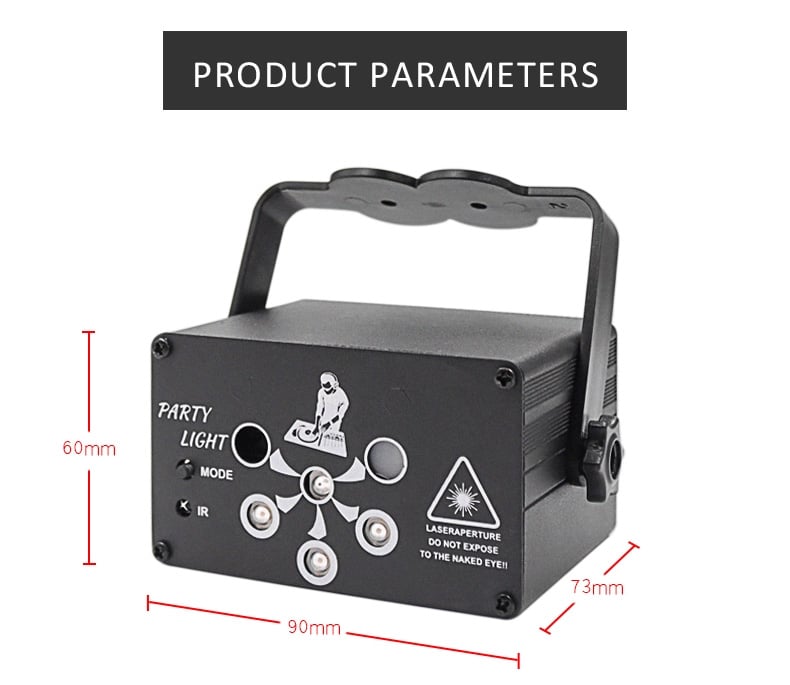 MINI UV LASER STAGE Light