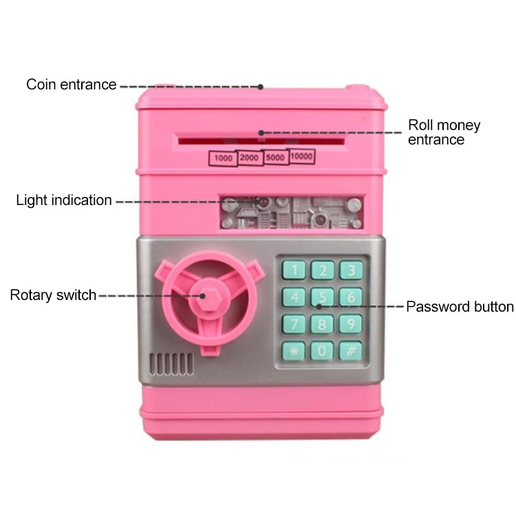 Customized Multicolor ATM Piggy Bank Children's Toy