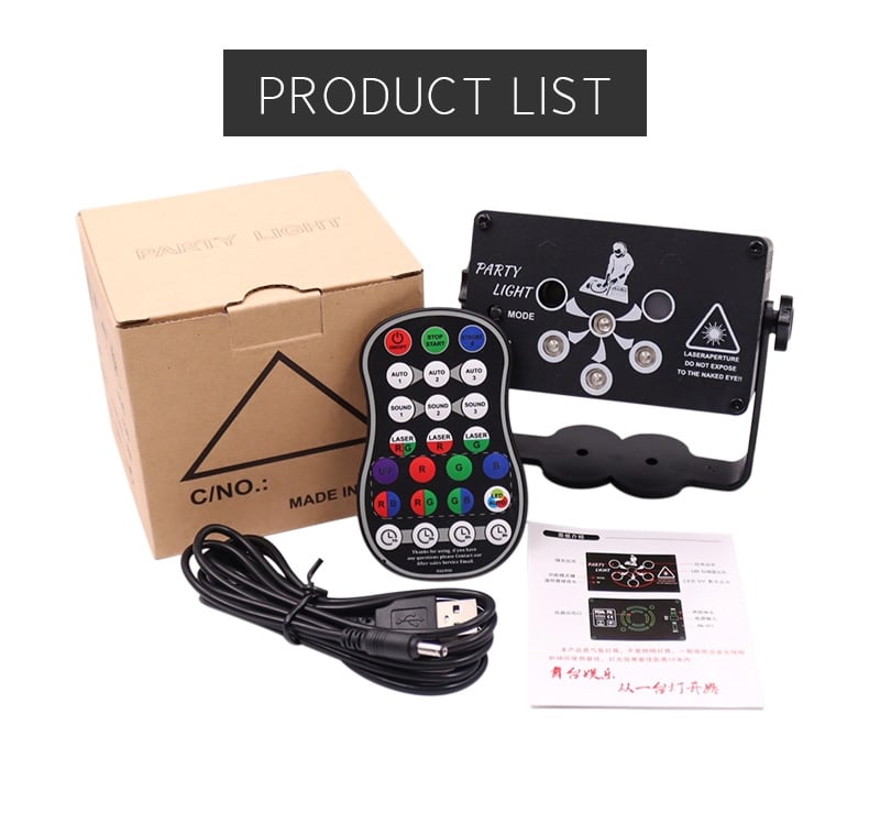 MINI UV LASER STAGE Light