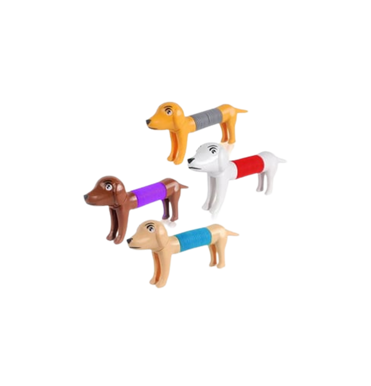 4PCS Pop Tubes Spring Dog Fidgets Toy