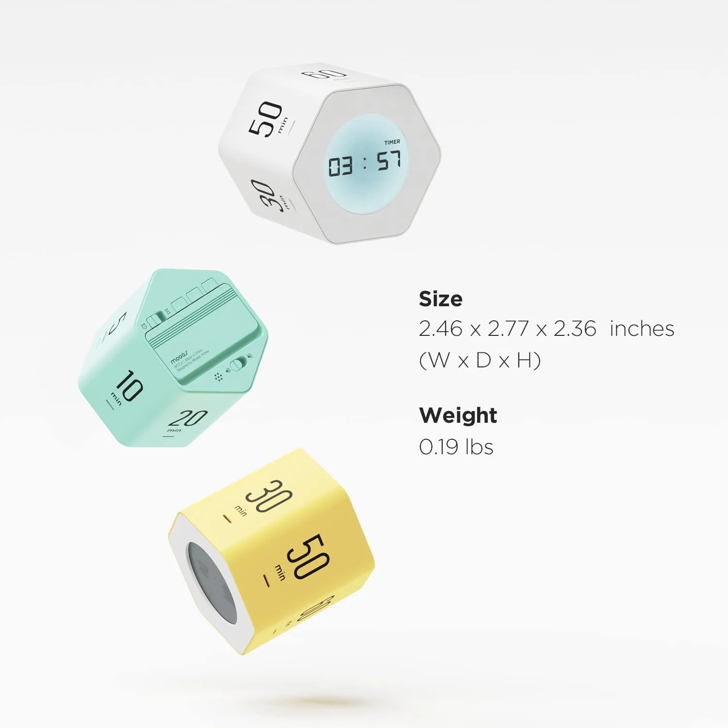 6 sides digital timer