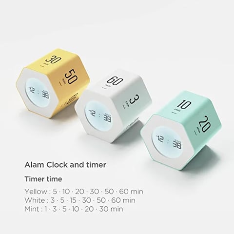6 sides digital timer
