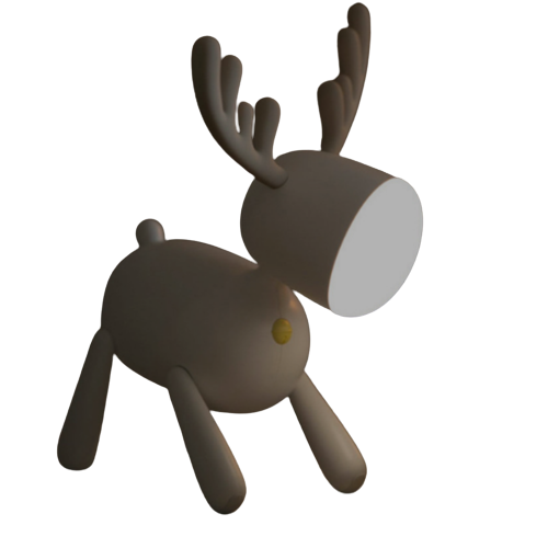Kids Elk Dimmable USB Rechargeable Lamps