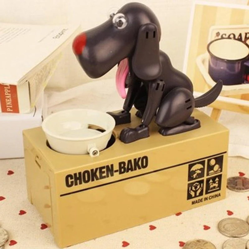 Novel Design Electronic Dog Money Bank Toy