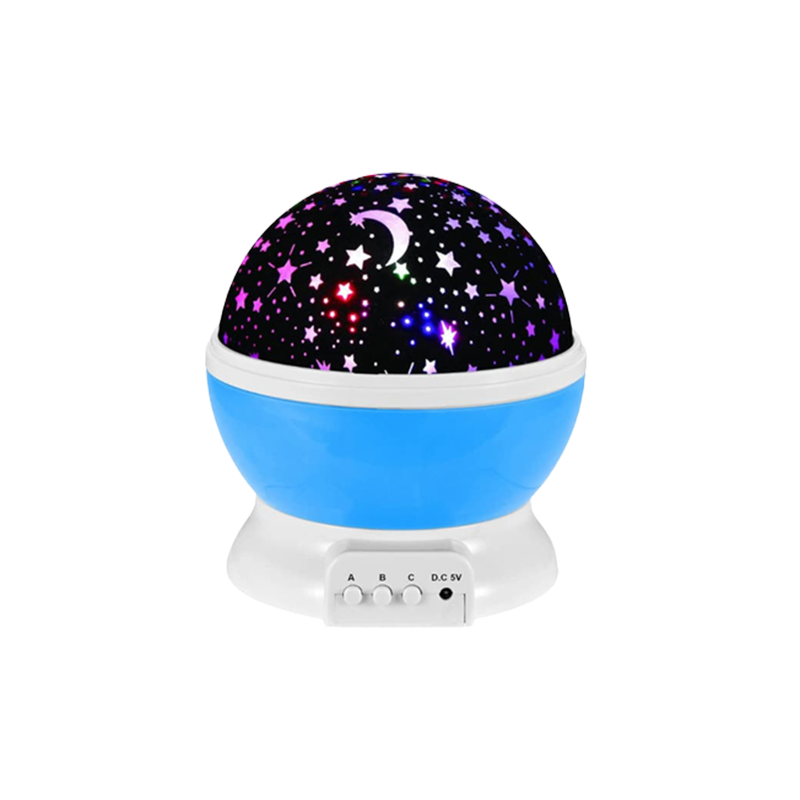 LED Decorative 360-degree Rotating Star Projector