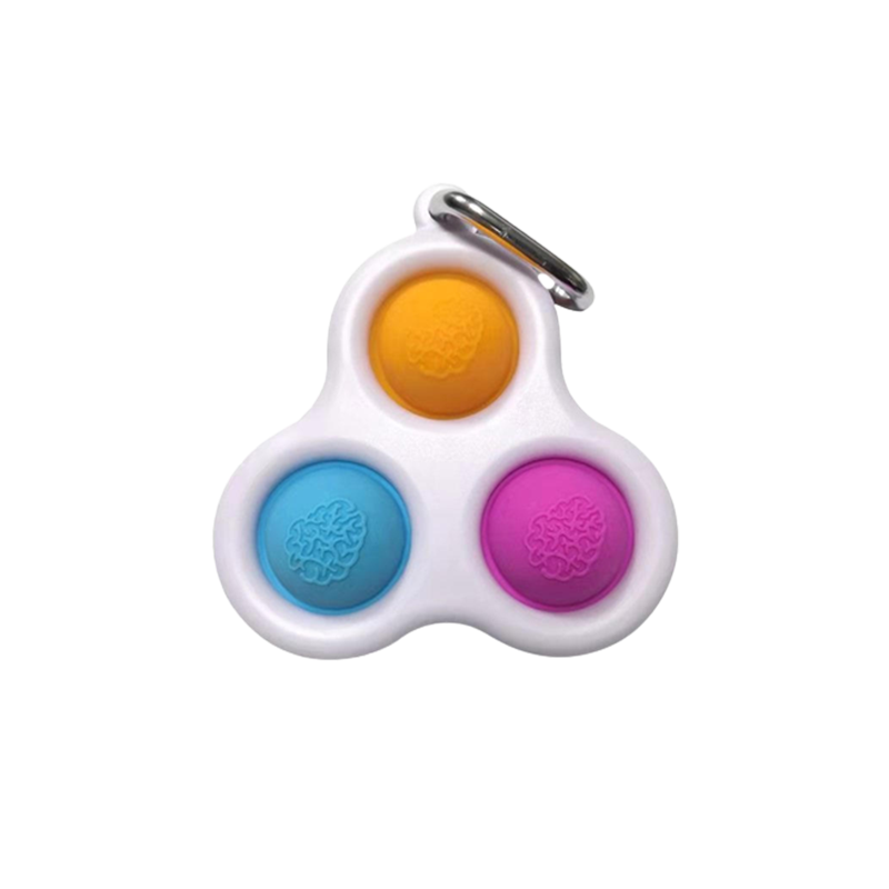 Triangle Shape Pop Up Bubble Kids Fidget Toy