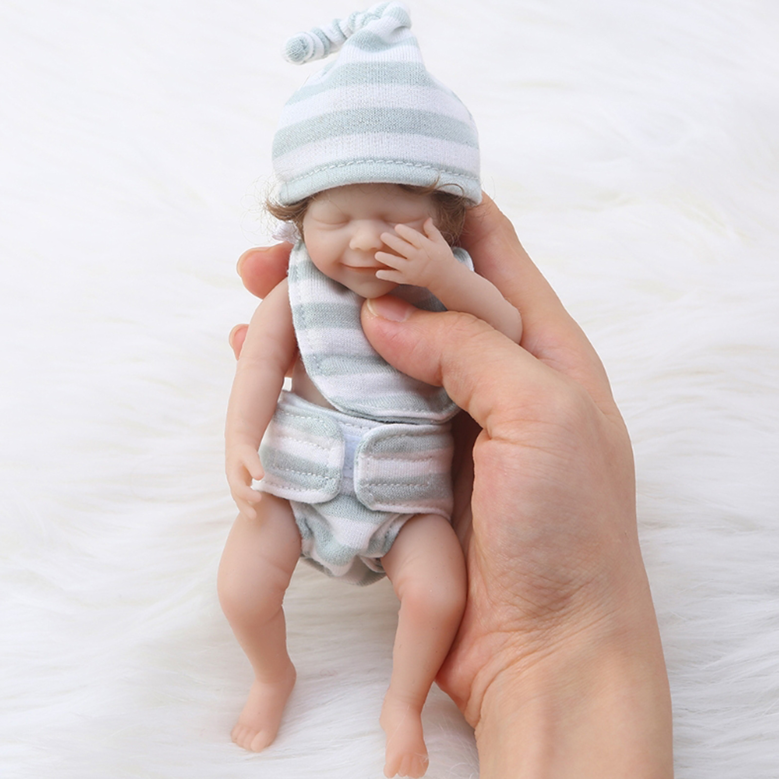 Mini 6 inches Simulated Infant Doll